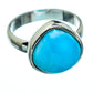 Larimar Rings handcrafted by Ana Silver Co - RING992856