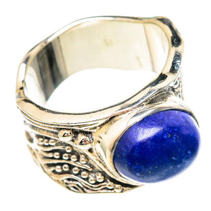 Lapis Lazuli Rings handcrafted by Ana Silver Co - RING99287 - Photo 2
