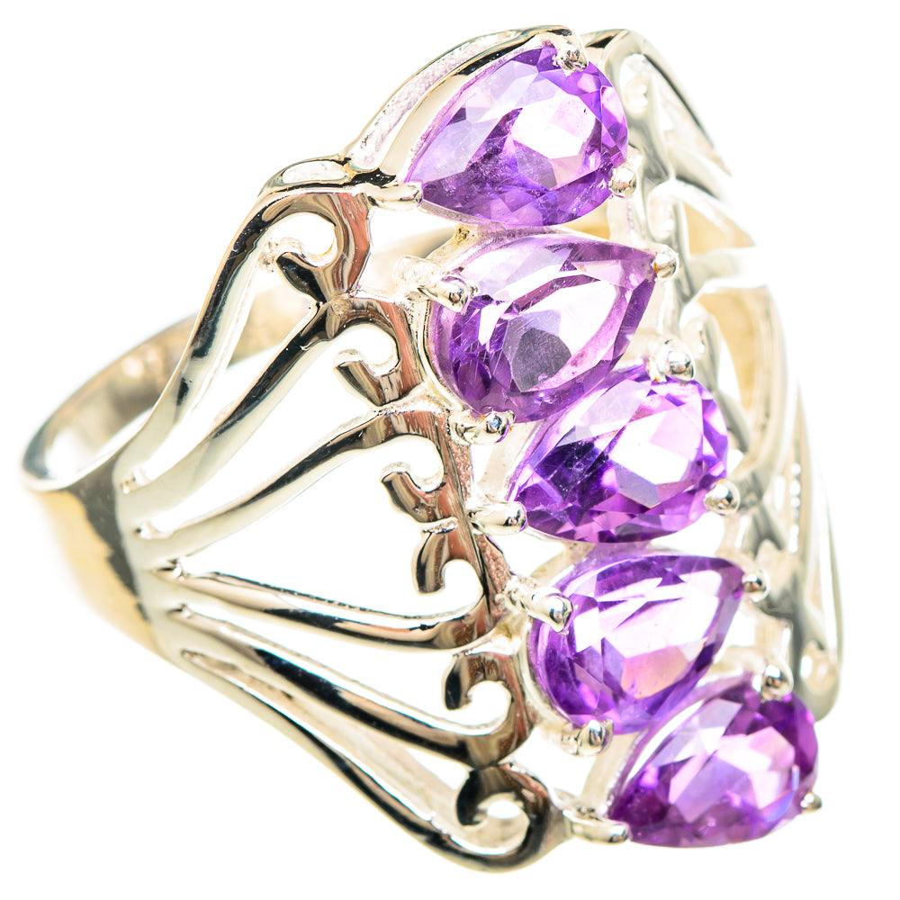 Amethyst Rings handcrafted by Ana Silver Co - RING99310
