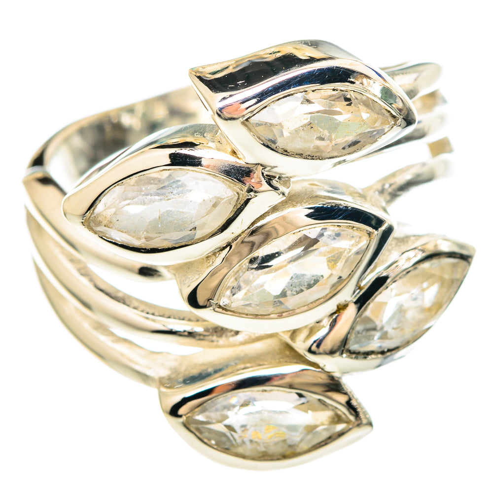 White Quartz Rings handcrafted by Ana Silver Co - RING99314