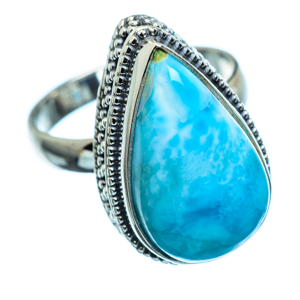 Larimar Rings handcrafted by Ana Silver Co - RING993162