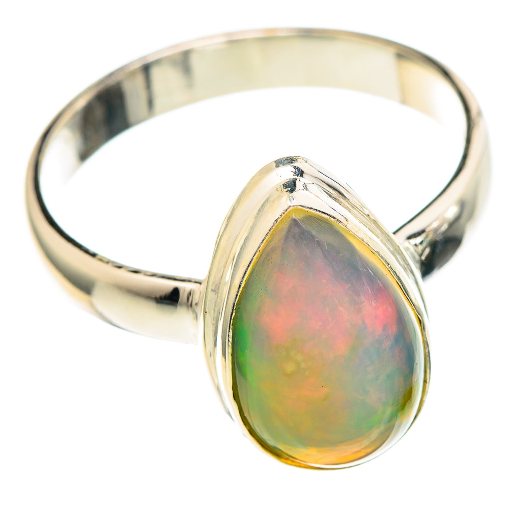 Ethiopian Opal Rings handcrafted by Ana Silver Co - RING99318