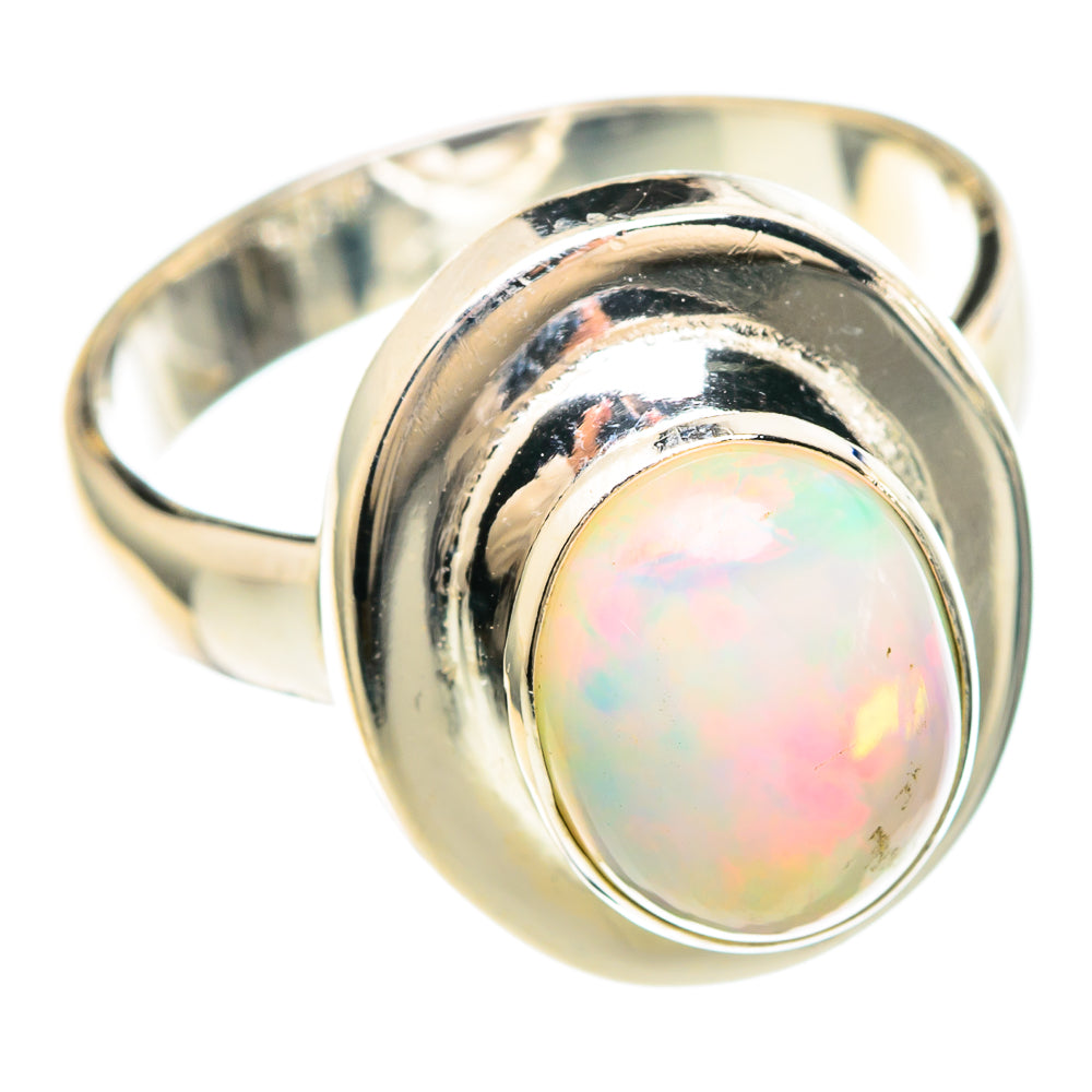 Ethiopian Opal Rings handcrafted by Ana Silver Co - RING99319