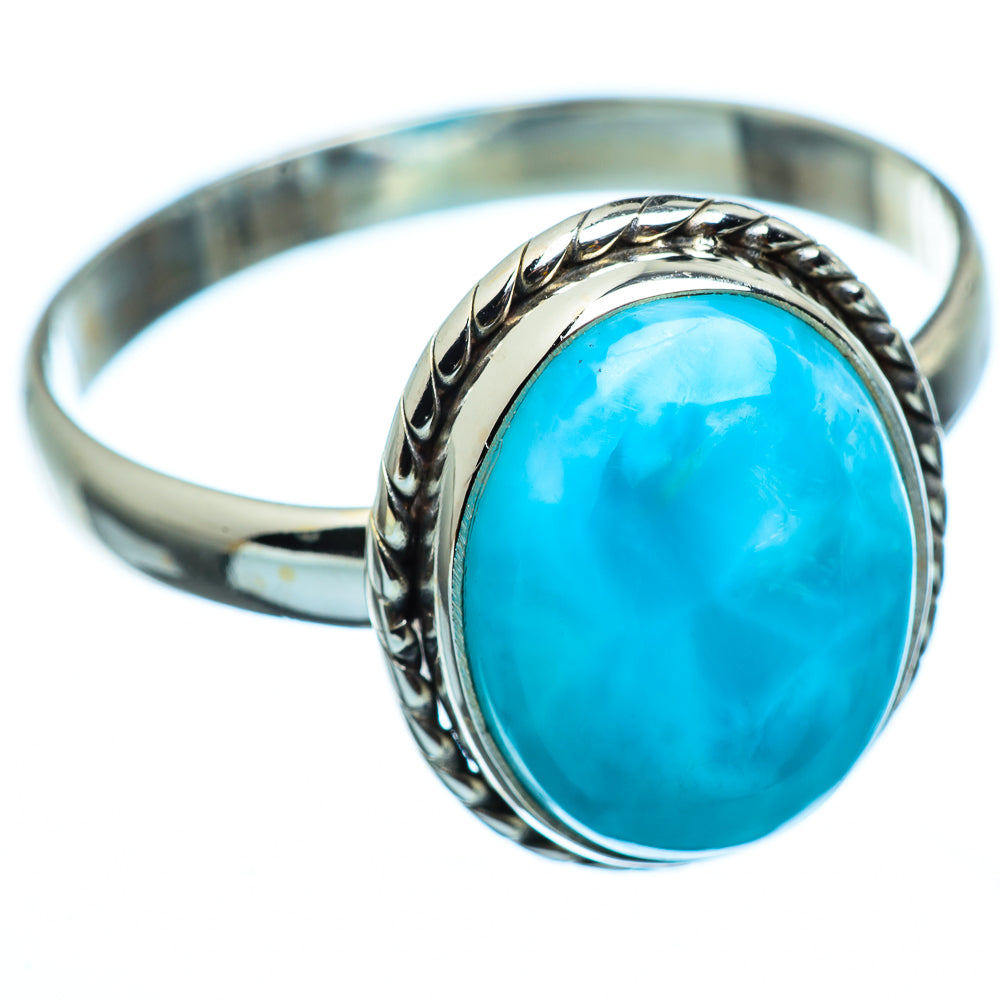 Larimar Rings handcrafted by Ana Silver Co - RING993201