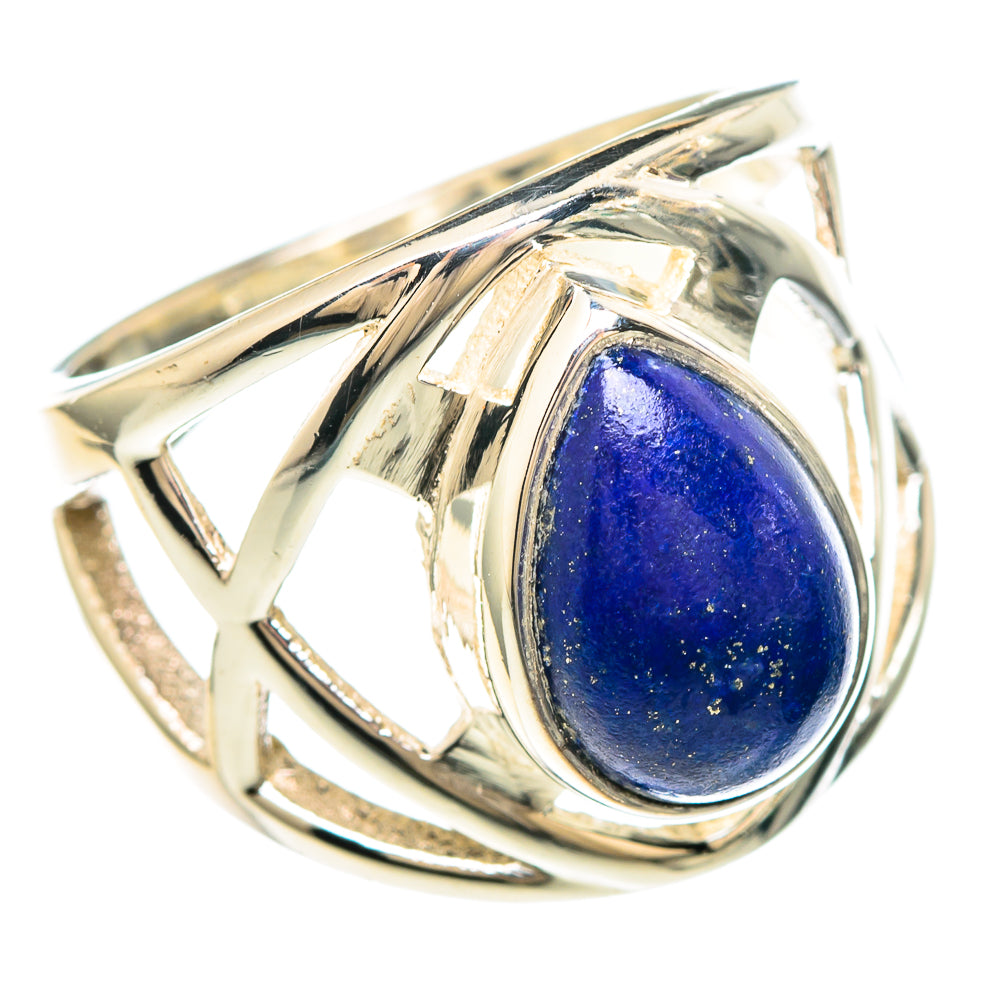 Lapis Lazuli Rings handcrafted by Ana Silver Co - RING99323