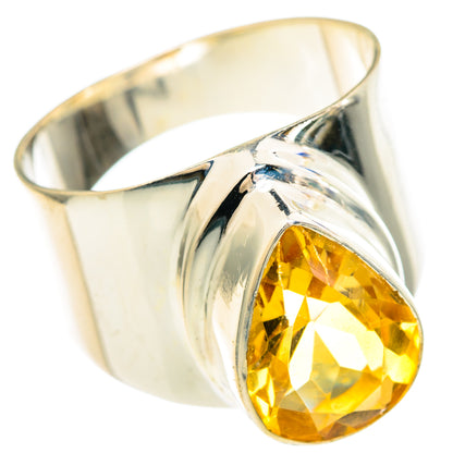 Citrine Rings handcrafted by Ana Silver Co - RING99332