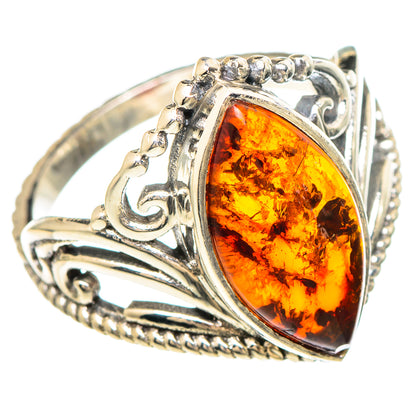 Baltic Amber Rings handcrafted by Ana Silver Co - RING99334