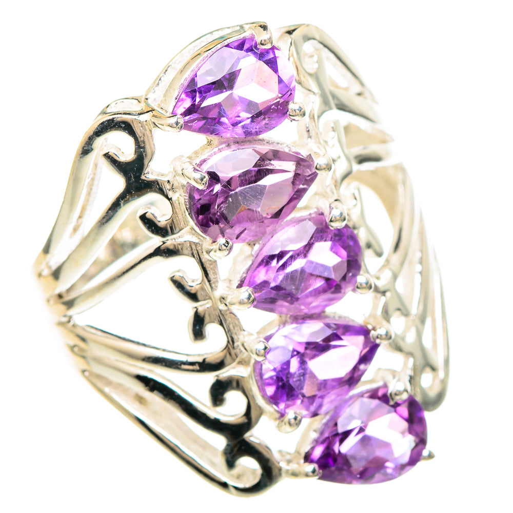 Color Change Alexandrite (lab.) Rings handcrafted by Ana Silver Co - RING99344
