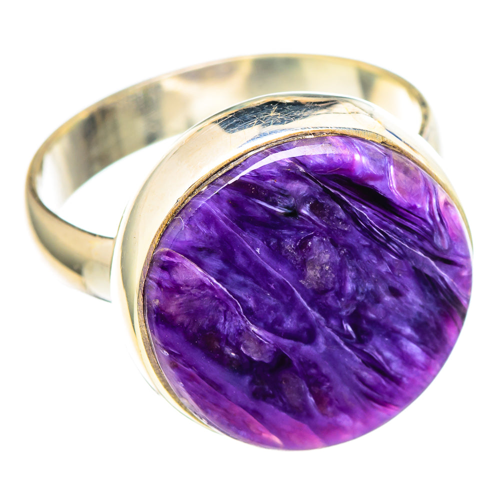 Charoite Rings handcrafted by Ana Silver Co - RING99348