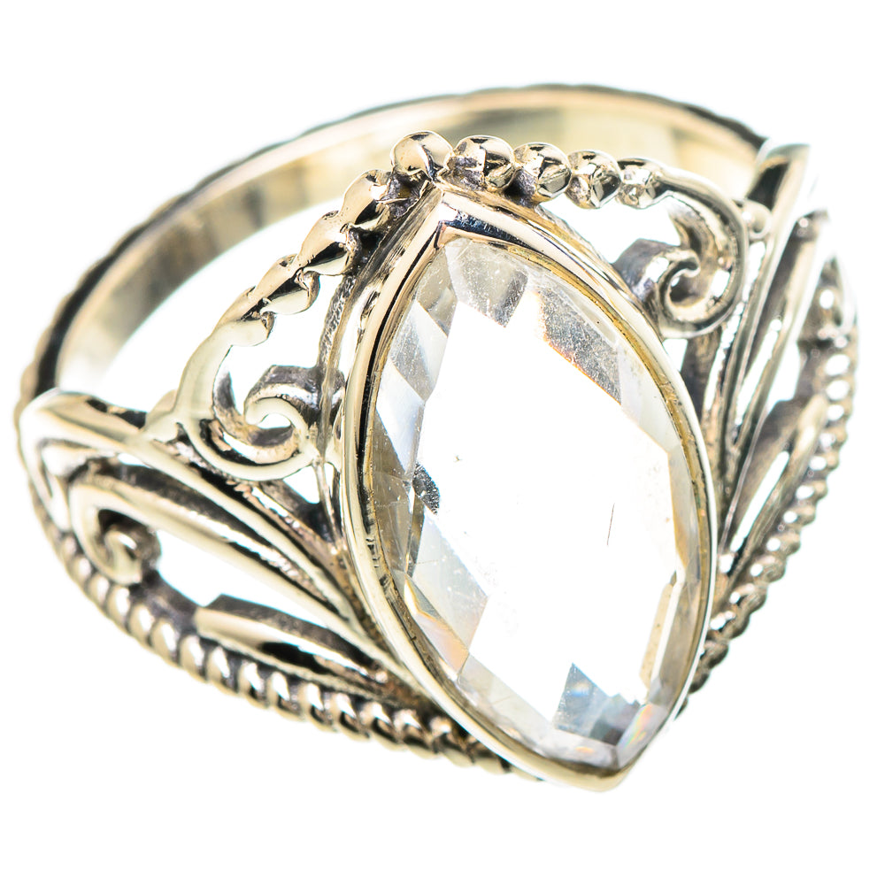 White Quartz Rings handcrafted by Ana Silver Co - RING99353
