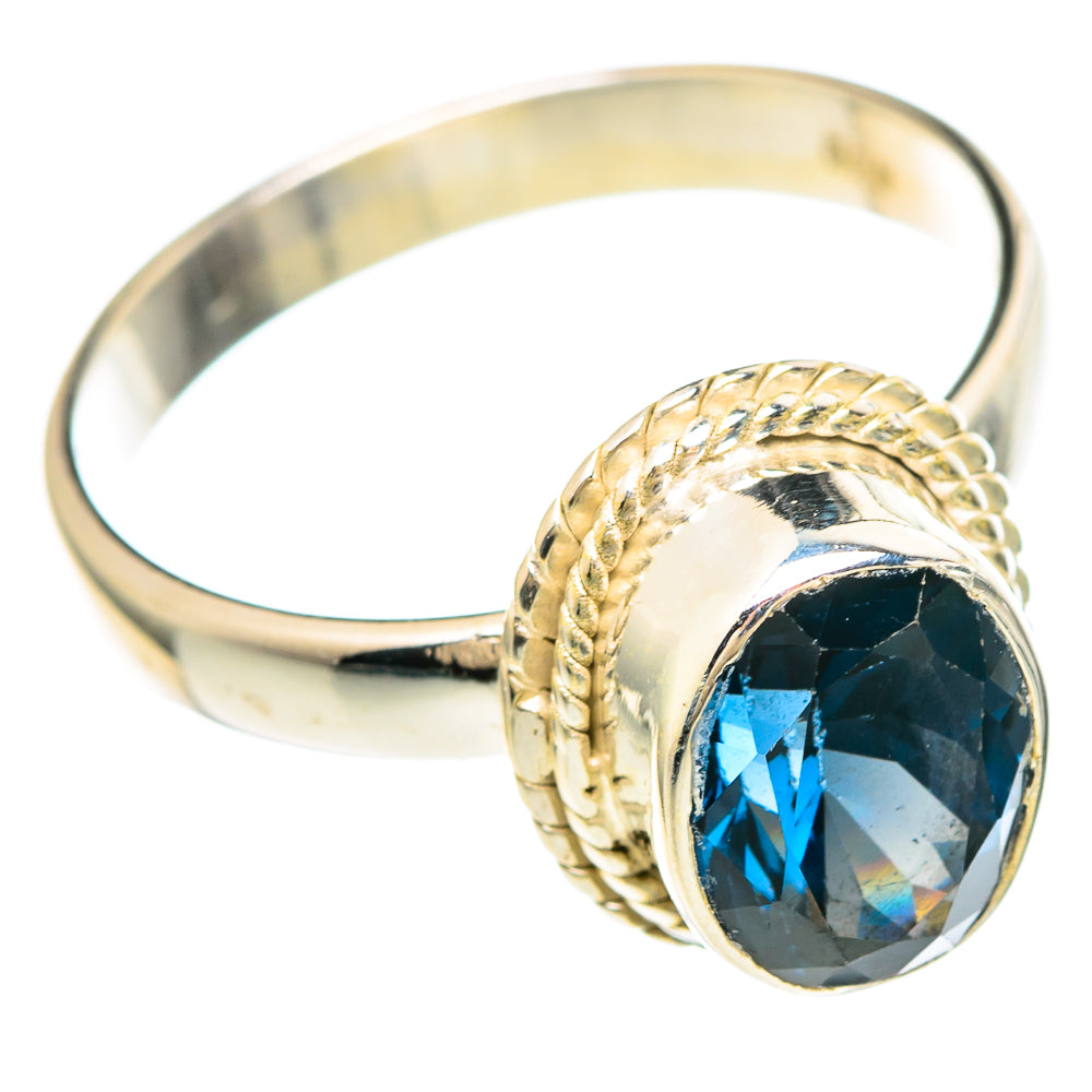 Blue Spinel Rings handcrafted by Ana Silver Co - RING99364