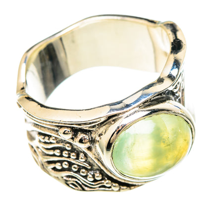 Prehnite Rings handcrafted by Ana Silver Co - RING99368 - Photo 2
