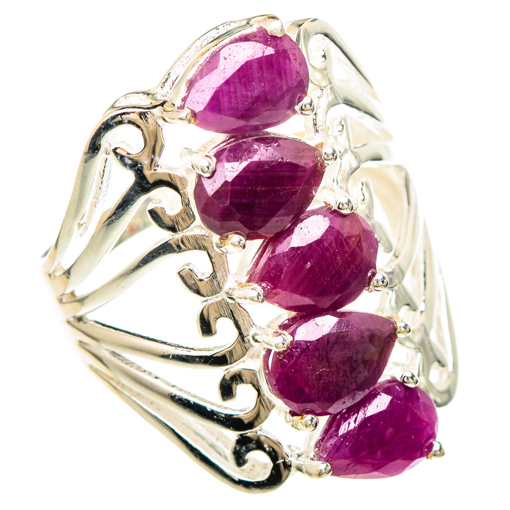 Ruby Rings handcrafted by Ana Silver Co - RING99376