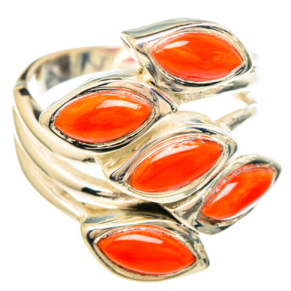 Carnelian Rings handcrafted by Ana Silver Co - RING99378