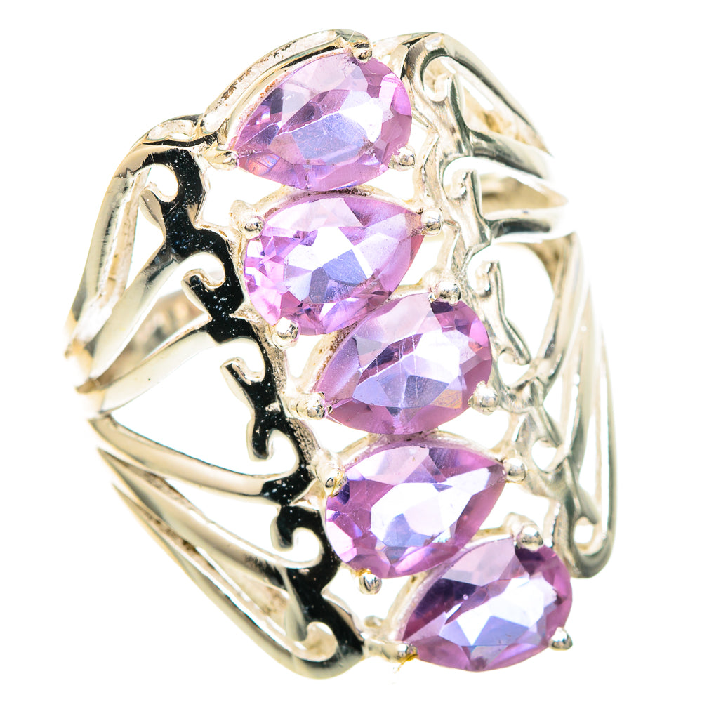 Color Change Alexandrite (lab.) Rings handcrafted by Ana Silver Co - RING99380