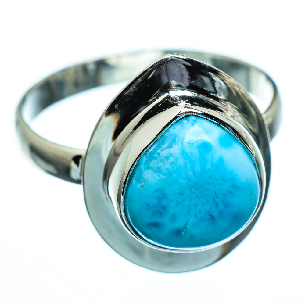 Larimar Rings handcrafted by Ana Silver Co - RING993878