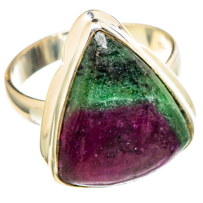 Ruby Zoisite Rings handcrafted by Ana Silver Co - RING99394