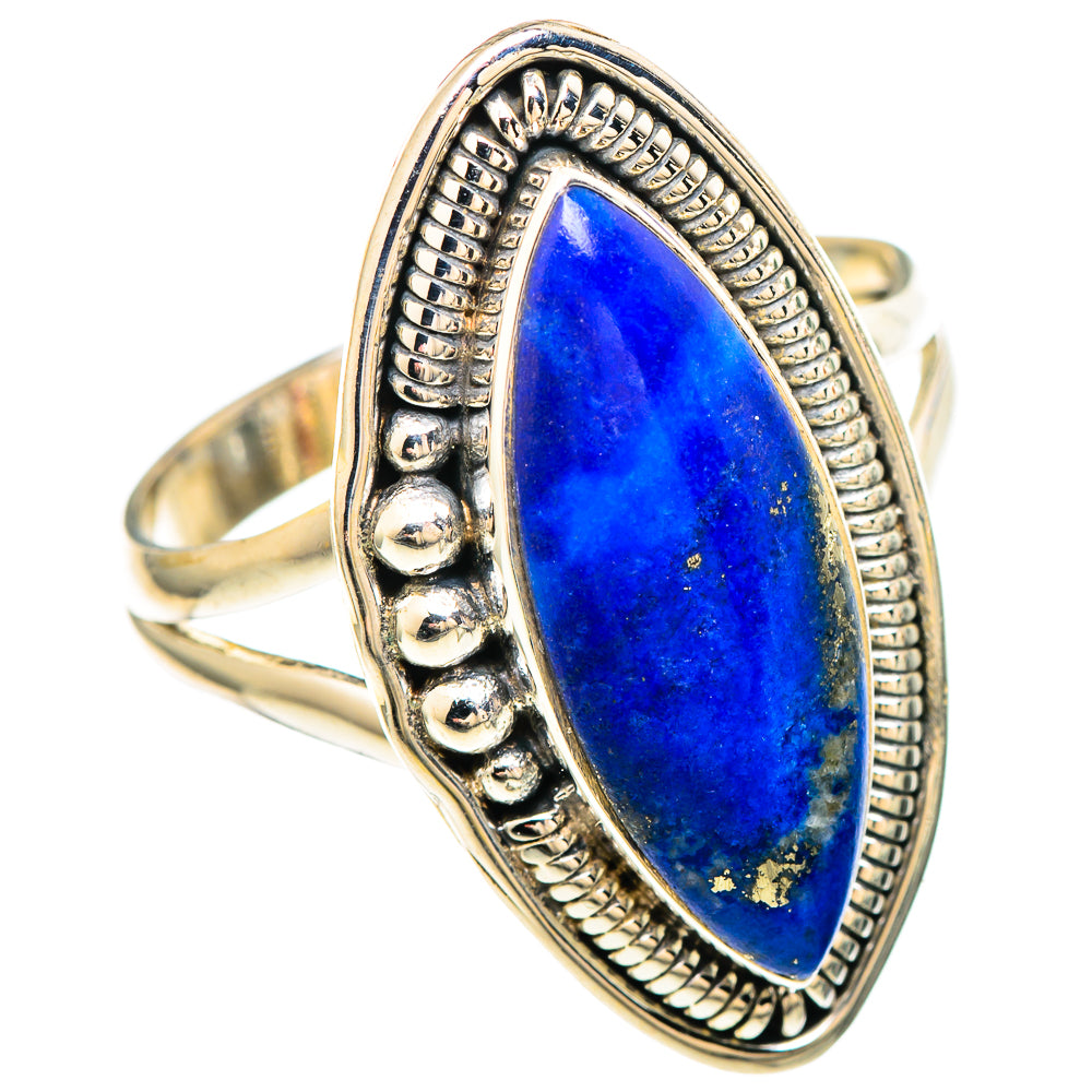 Lapis Lazuli Rings handcrafted by Ana Silver Co - RING99397