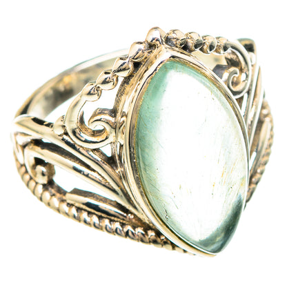 Aqua Chalcedony Rings handcrafted by Ana Silver Co - RING99400