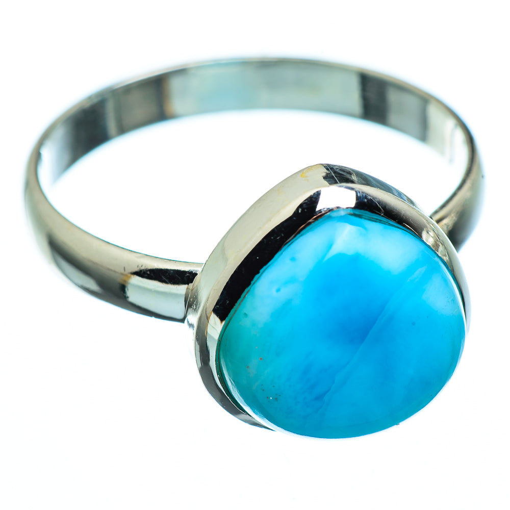 Larimar Rings handcrafted by Ana Silver Co - RING994000