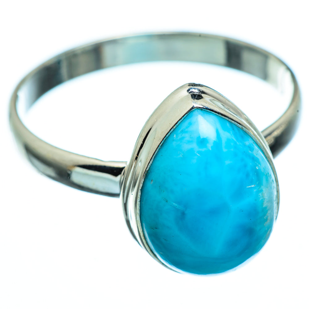 Larimar Rings handcrafted by Ana Silver Co - RING994008