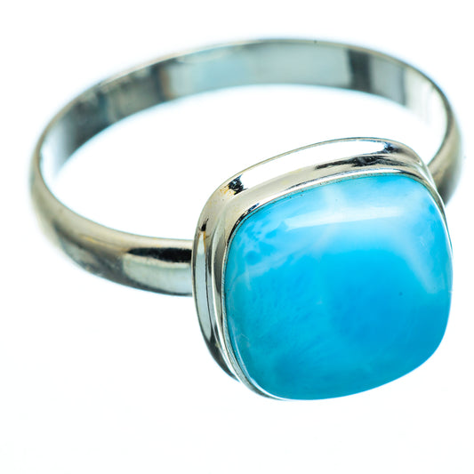Larimar Rings handcrafted by Ana Silver Co - RING994023