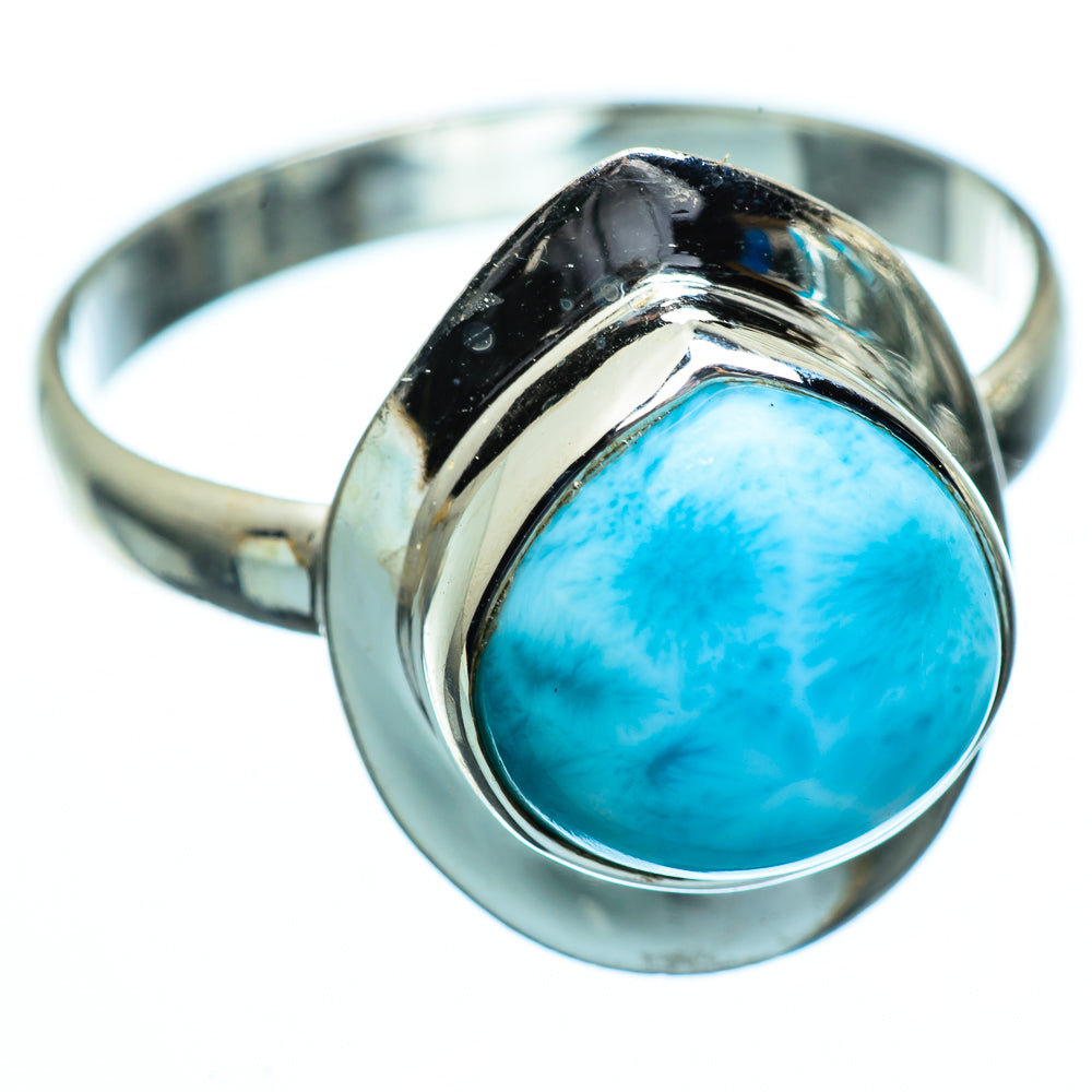 Larimar Rings handcrafted by Ana Silver Co - RING994026