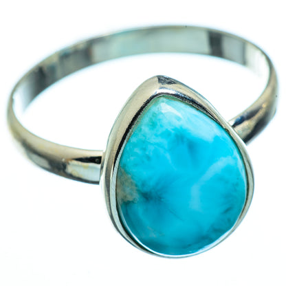 Larimar Rings handcrafted by Ana Silver Co - RING994071