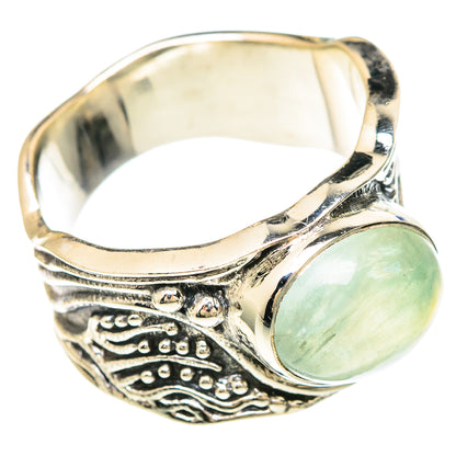 Prehnite Rings handcrafted by Ana Silver Co - RING99408 - Photo 2