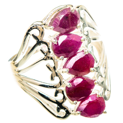 Ruby Rings handcrafted by Ana Silver Co - RING99418