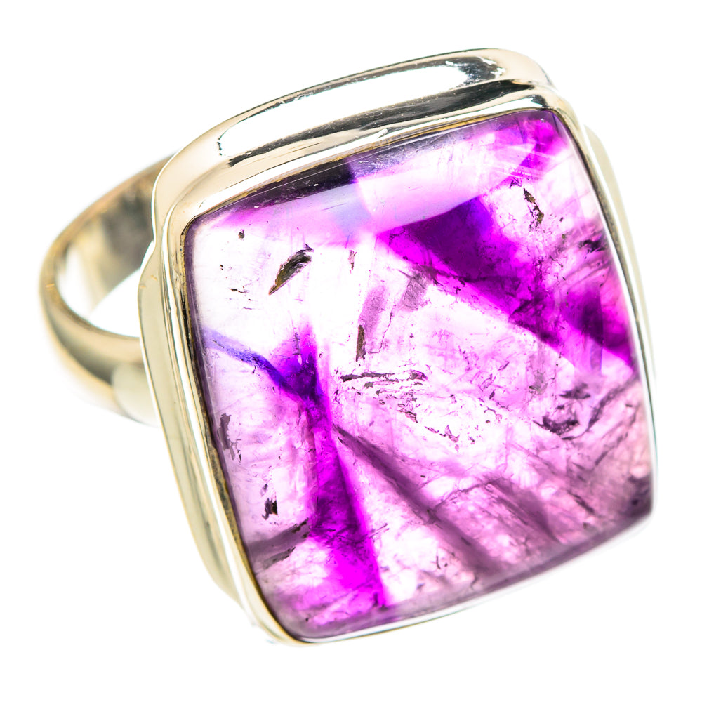 Star Amethyst Rings handcrafted by Ana Silver Co - RING99427