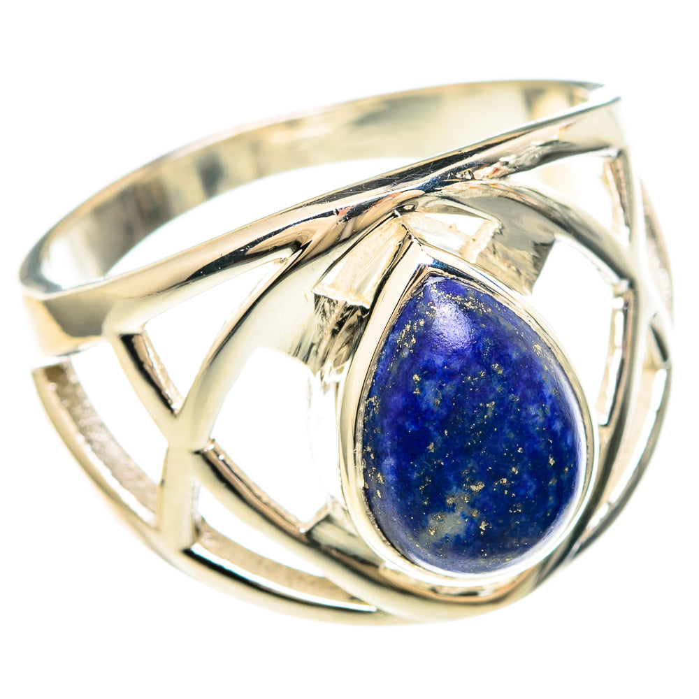 Lapis Lazuli Rings handcrafted by Ana Silver Co - RING99436 - Photo 2