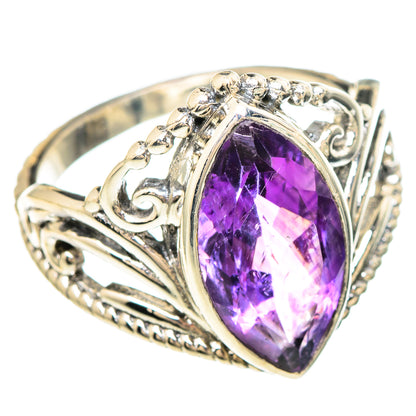 Amethyst Rings handcrafted by Ana Silver Co - RING99446