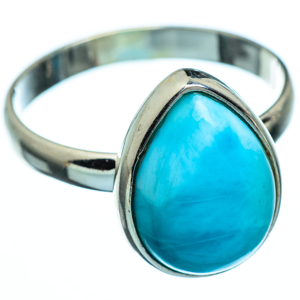 Larimar Rings handcrafted by Ana Silver Co - RING994474