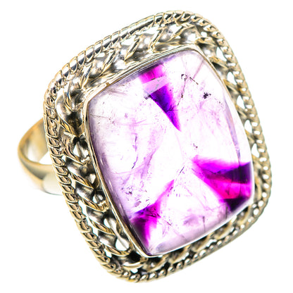 Star Amethyst Rings handcrafted by Ana Silver Co - RING99450
