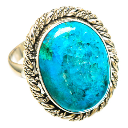 Chrysocolla Rings handcrafted by Ana Silver Co - RING99469