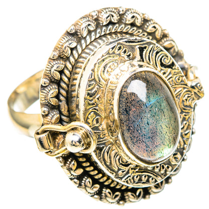 Labradorite Rings handcrafted by Ana Silver Co - RING99476