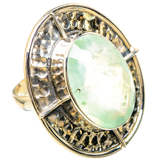 Prehnite Rings handcrafted by Ana Silver Co - RING99482
