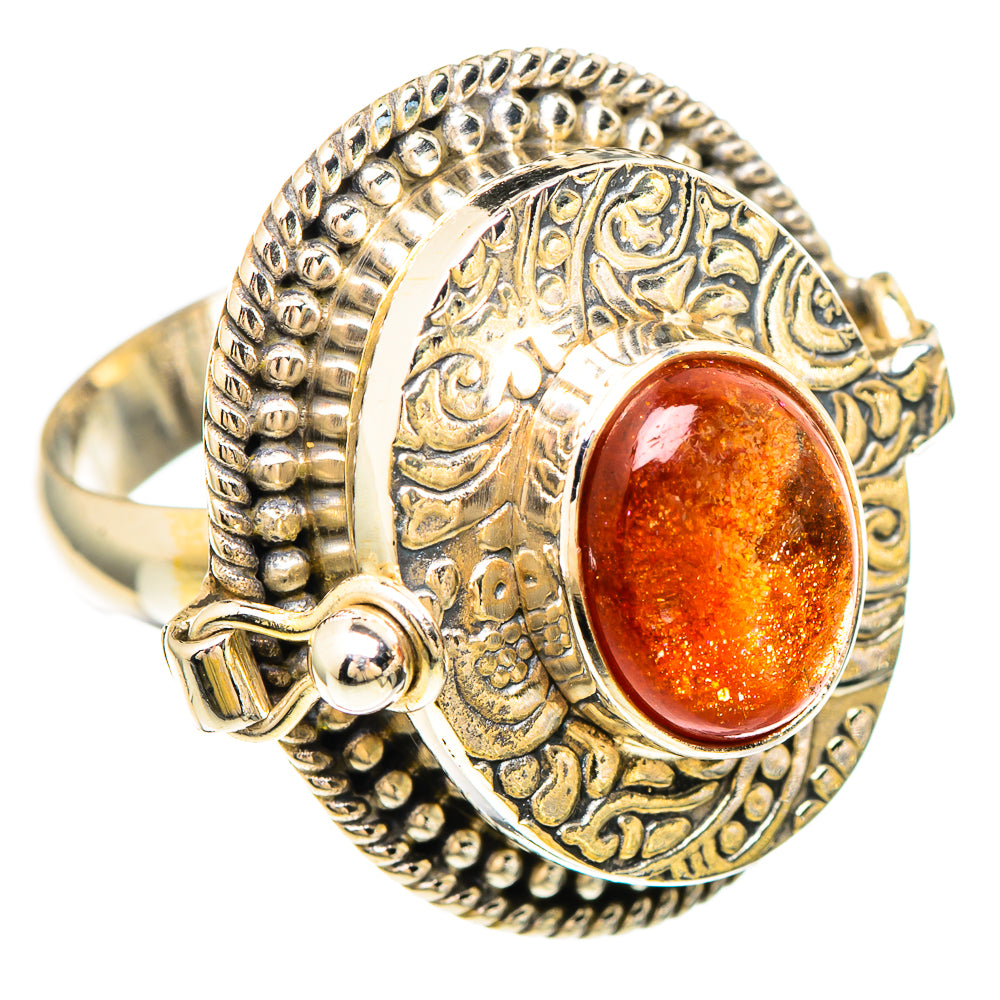 Sunstone Rings handcrafted by Ana Silver Co - RING99493