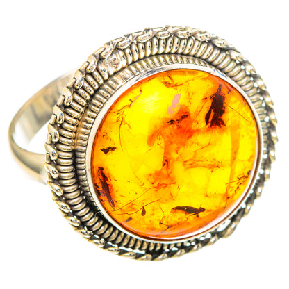 Baltic Amber Rings handcrafted by Ana Silver Co - RING99495