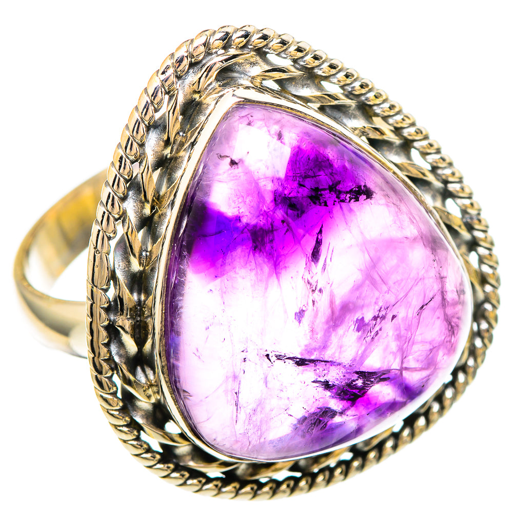Star Amethyst Rings handcrafted by Ana Silver Co - RING99503
