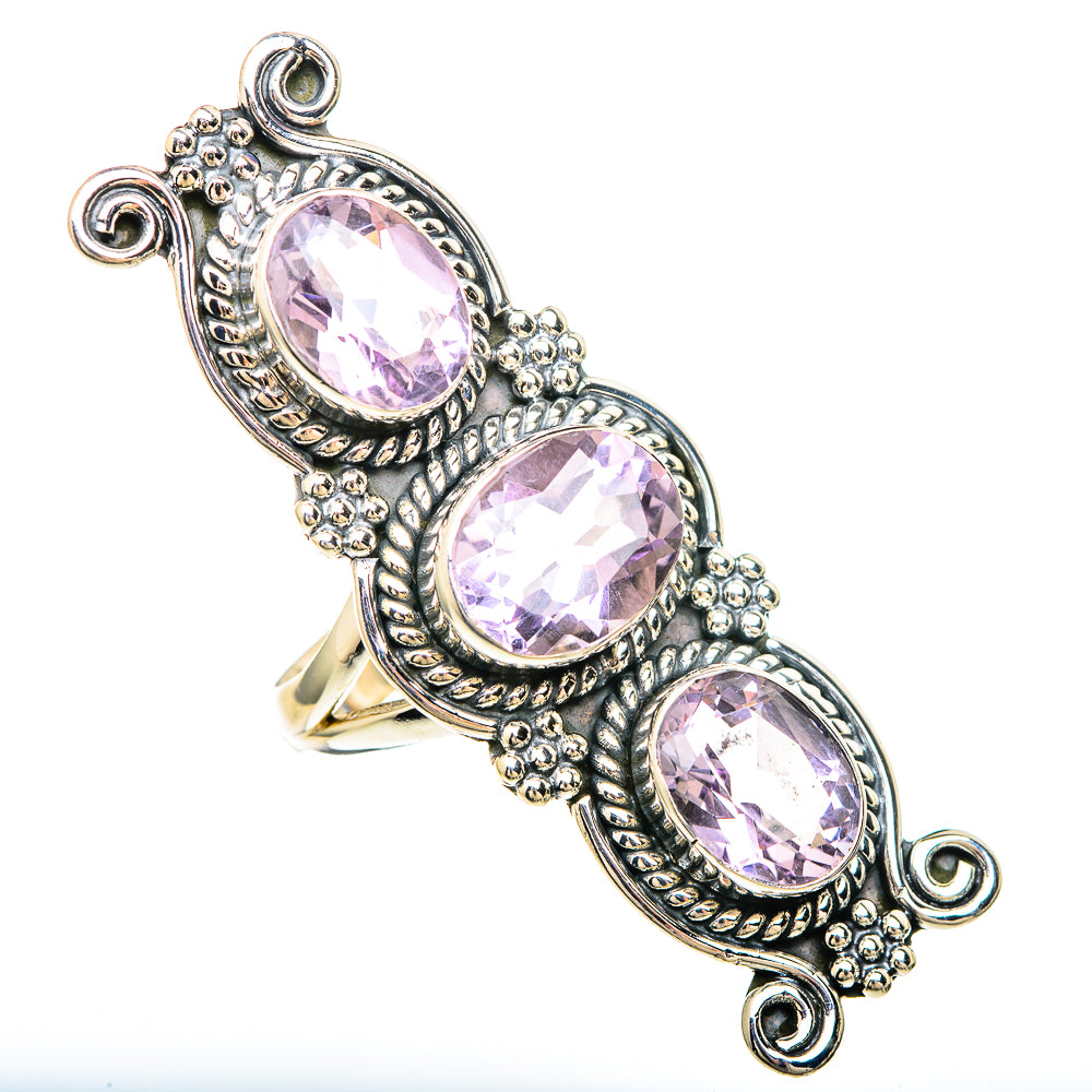 Kunzite Rings handcrafted by Ana Silver Co - RING99504