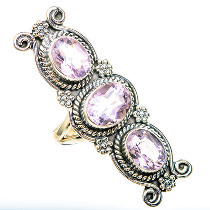 Kunzite Rings handcrafted by Ana Silver Co - RING99504
