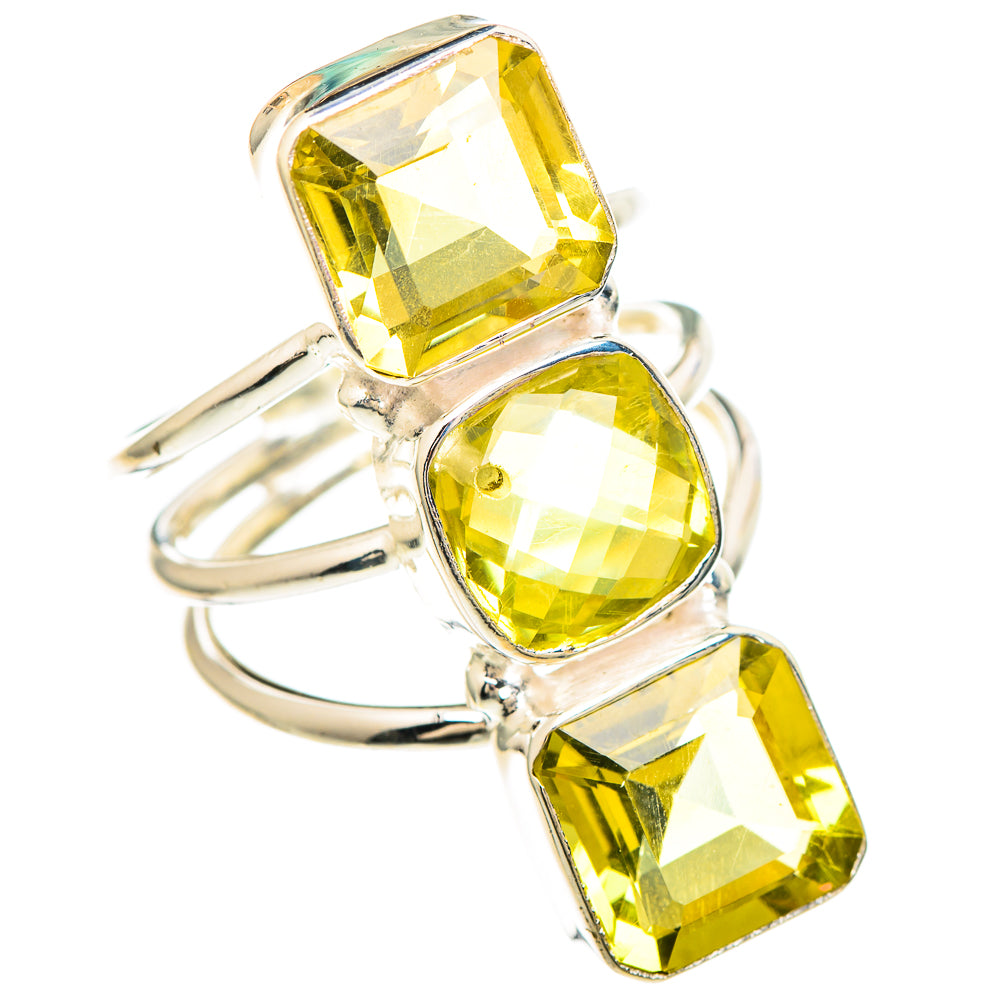 Citrine Rings handcrafted by Ana Silver Co - RING99515