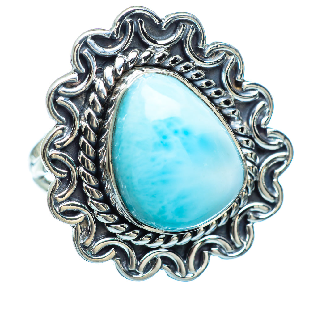 Larimar Rings handcrafted by Ana Silver Co - RING995176