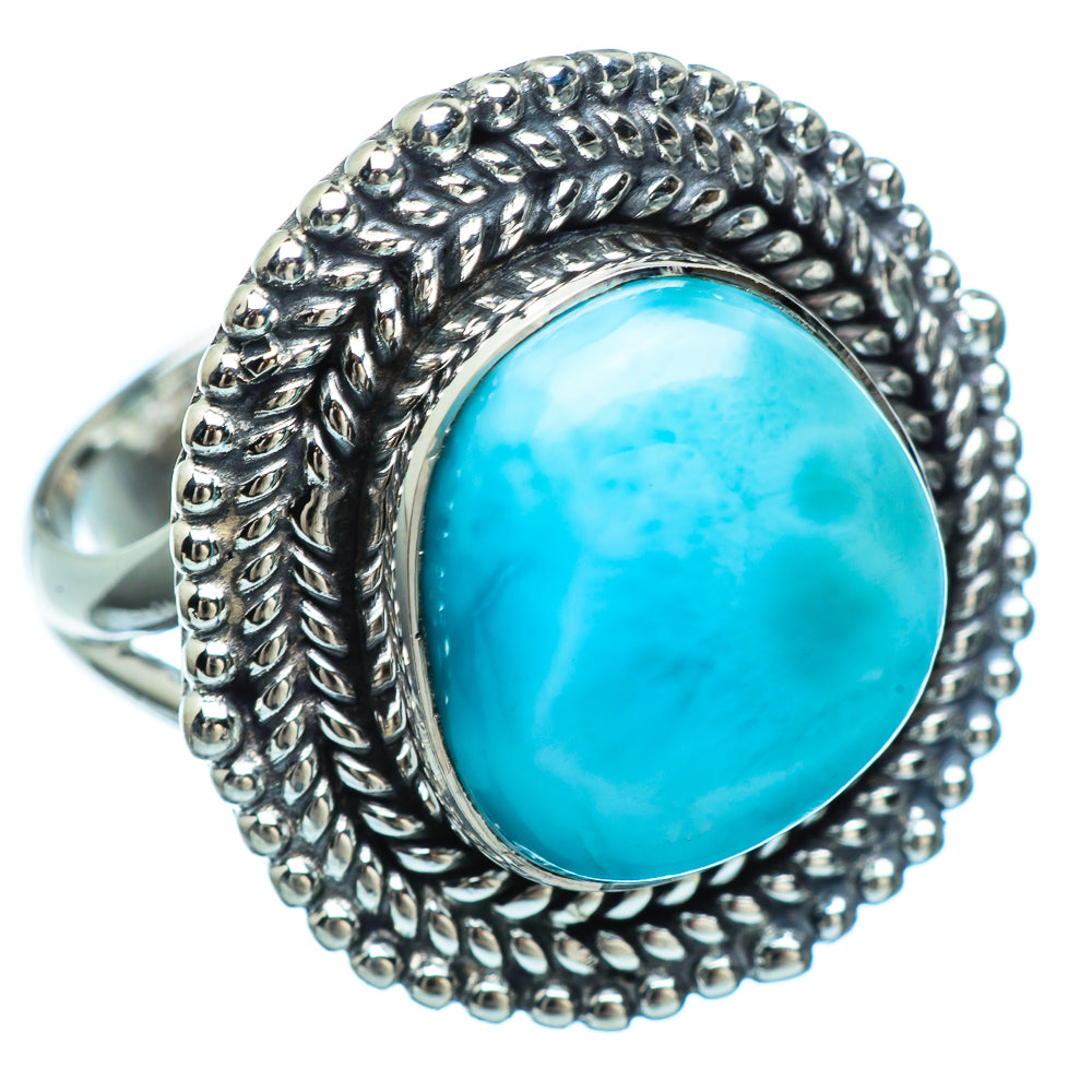 Larimar Rings handcrafted by Ana Silver Co - RING995258