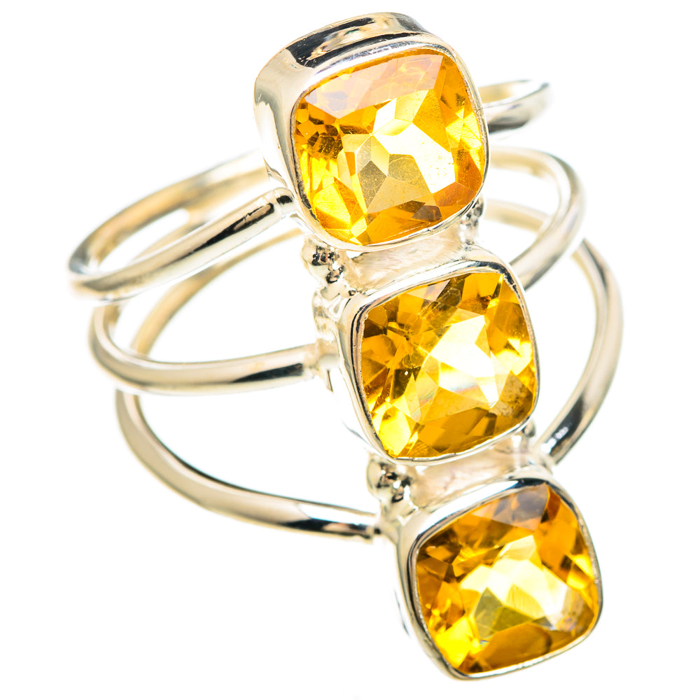 Citrine Rings handcrafted by Ana Silver Co - RING99527