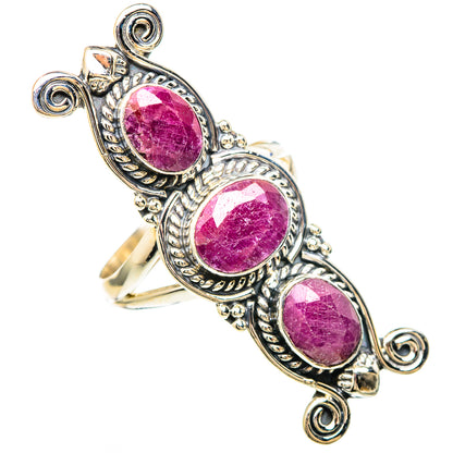 Ruby Rings handcrafted by Ana Silver Co - RING99531 - Photo 2