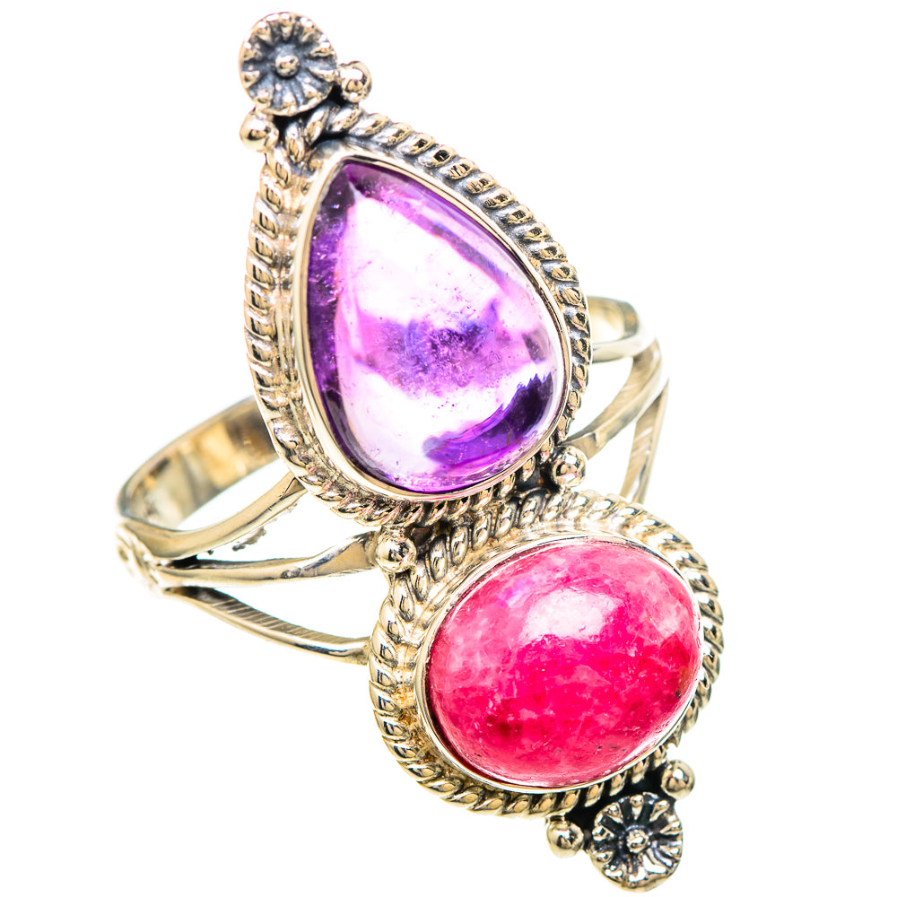 Rhodochrosite Rings handcrafted by Ana Silver Co - RING99534