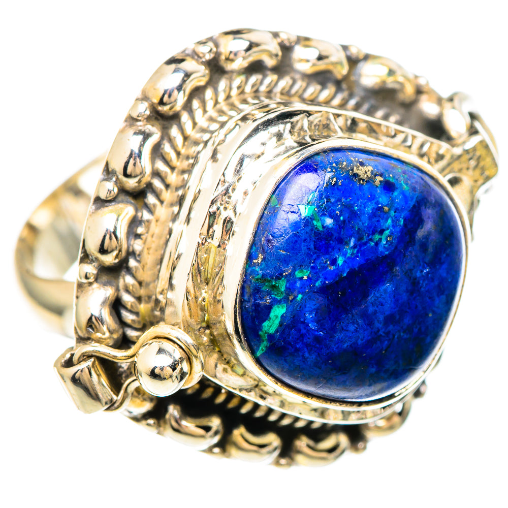 Azurite Rings handcrafted by Ana Silver Co - RING99538